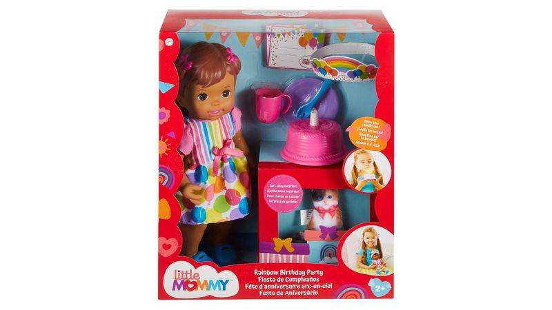 Muñeca little mommy fiesta best sale de cumpleaños