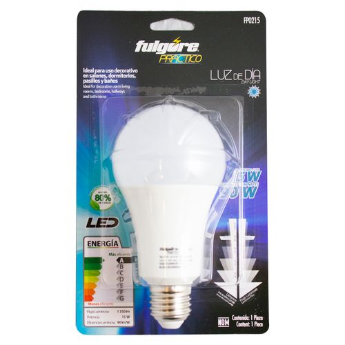 Bombillo Led Fulgore Luz De Dia 15 Watts