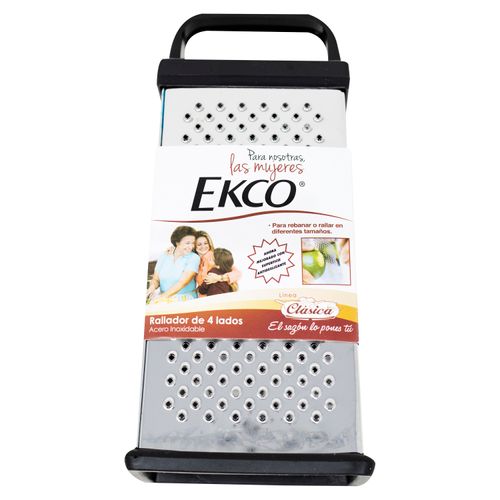 Rallador Ekco 4 Lados Acero Inoxidable