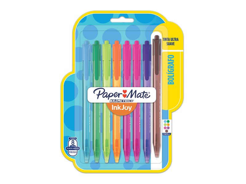 Boligrafo-Paper-Mate-Ij-100Rt-8-Colores-1-40052