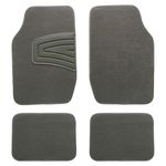 Comprar Set De Alfombra Auto Drive De Hule Color Gris - Unidad