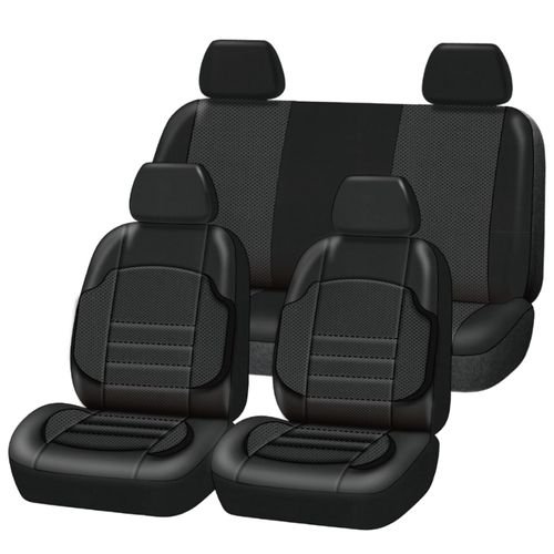 Set Cobertor Asiento Auto Drive Color Negro Ergonomico - Unidad