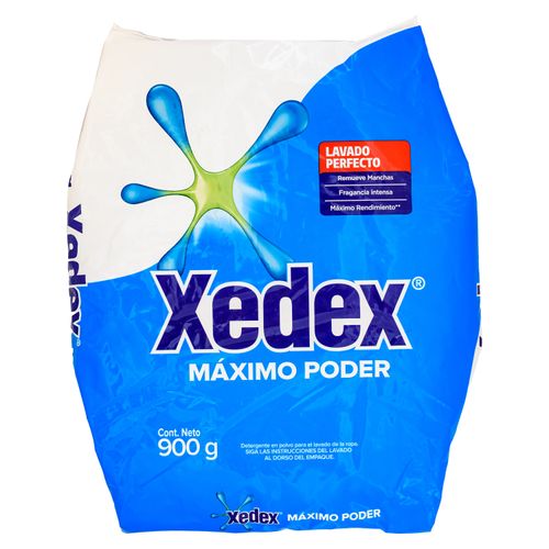Detergente  Xedex Maximo Poder 900Gr