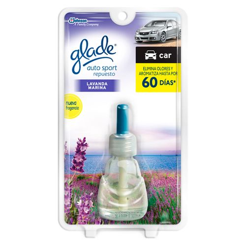 Auto Sport Repuesto Glade Lavanda Marina - 7ml