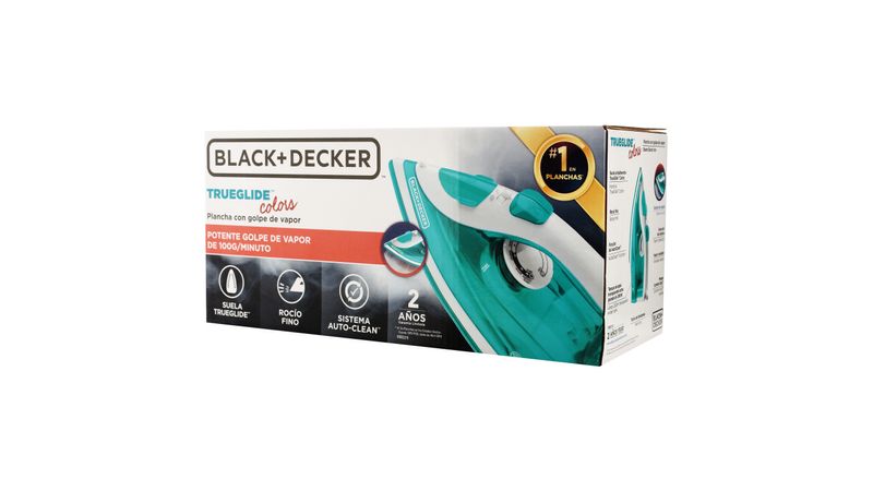 Comprar Plancha de Vapor Black&Decker TrueGlide Colors con Golpe
