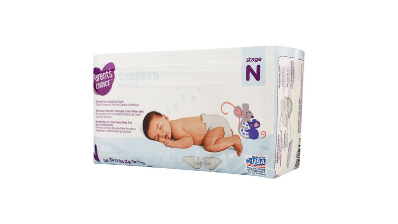 Comprar Pañal Parent Choice Baby Diaper Size 0 Nb - 42 Unidades