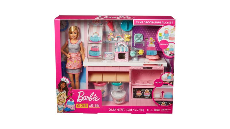 Barbie chef de store pastelitos walmart