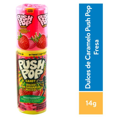 Dulces Push Pop Sandia 14 Gr