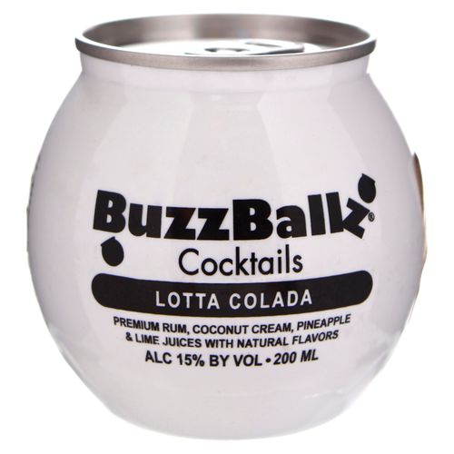 Mezclador Ron Buzzballz Lotta Colad 15Pc