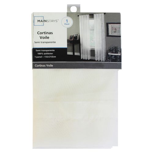 2 Pack Cortina Mainstays De Sala Voile