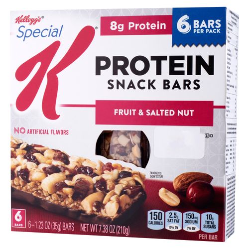 Barra Kellogg’s Special K fruta y nuez saladas - 210 g