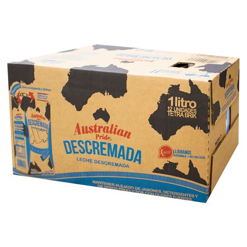 Leche Australian Entera Liquida UHT Caja - 12 Litros