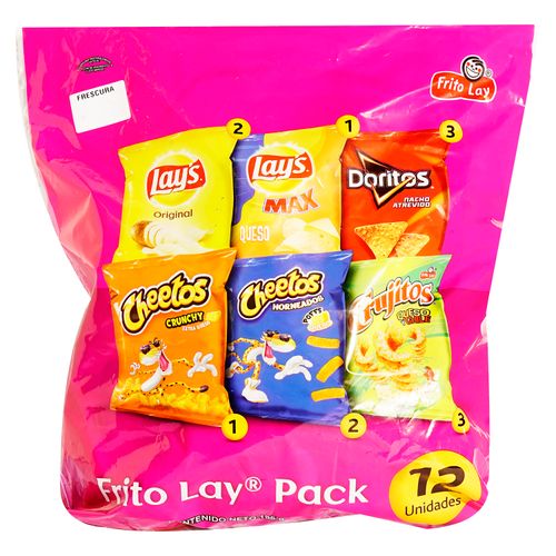 Snack Pack Global Brands 12 Unidades195G