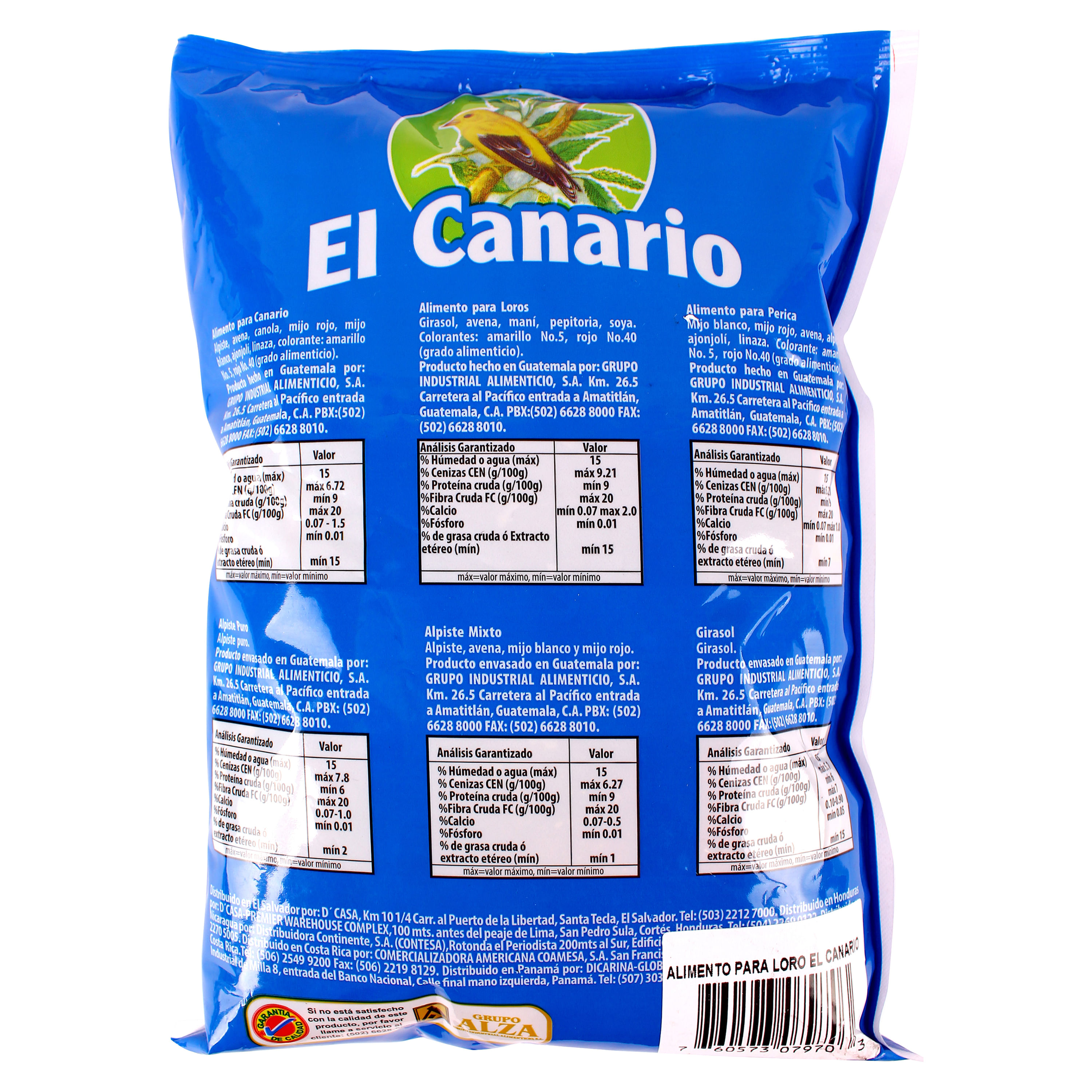 Comprar Semilla El Canario Girasol - 400gr | Walmart Guatemala