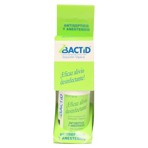Desínfectante Qualip Bactid Spray - 30ml