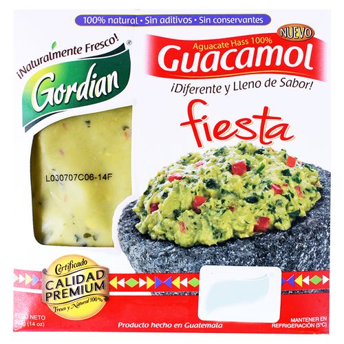 Guacamol Gordian Fiesta Bolsa - 14oz