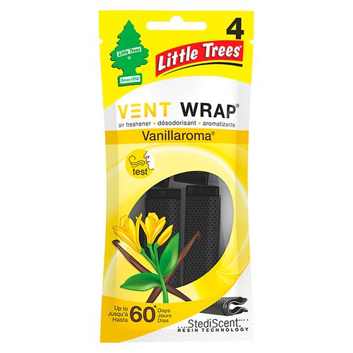 Little Tree Aromatizante Vent Wrap Vainilla 4Pack