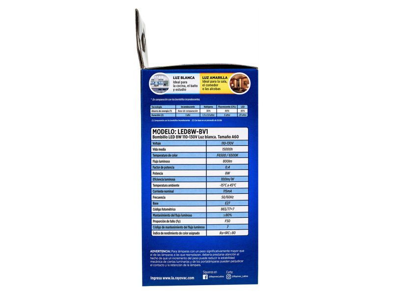 Rayovac-Led-8W-Blanco-Caja-Tray-6-43469