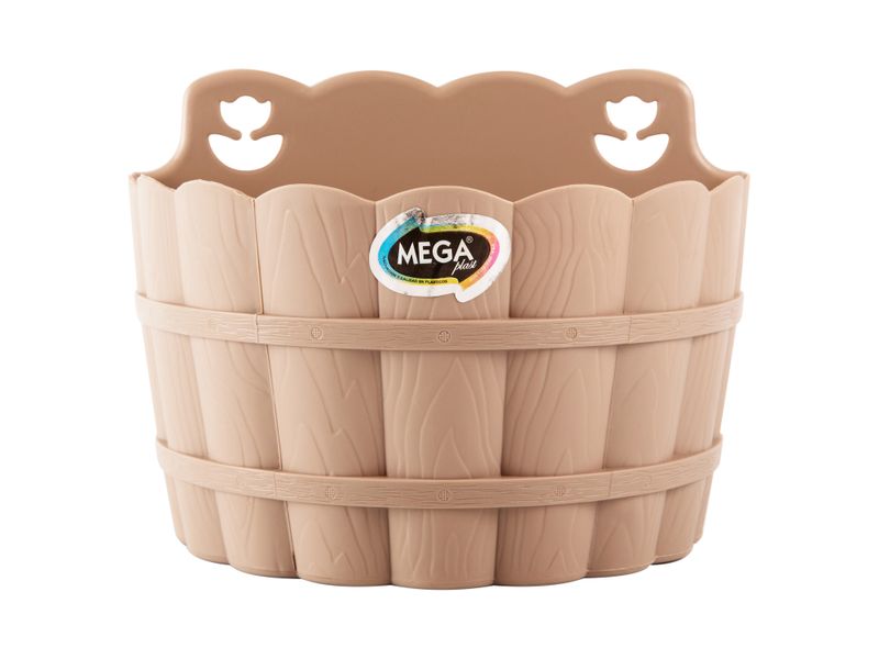 Megaplast-Maceta-Plastic-Pared-Beige-1-14254