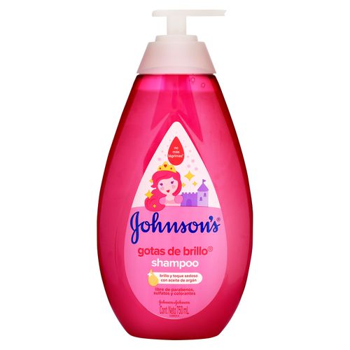 Shampoo Infantil Johnson's, Gotas de Brillo -750ml