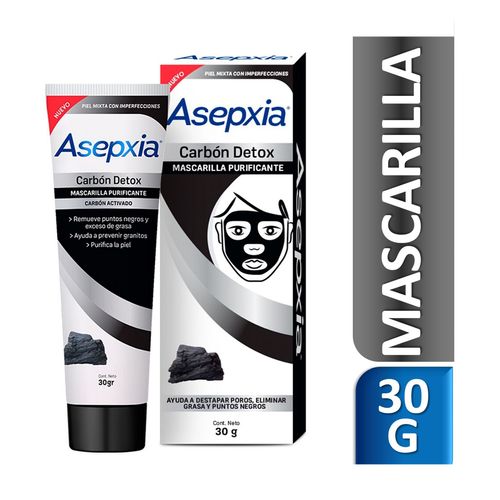 Mascarilla Asepxia Carbon - 30gr