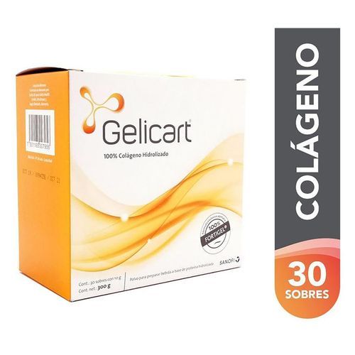 Pk Gelicart 30 Sobres Una Caja