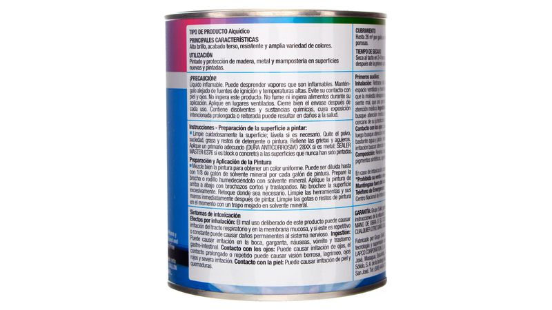 Pintura Dura Aceite Corona