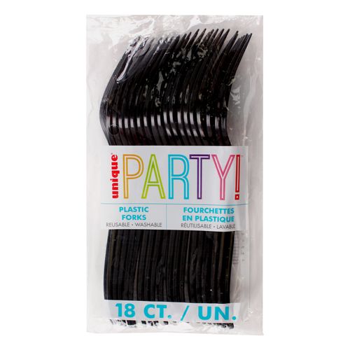 Tenedor Negro 18U