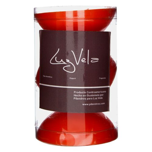 4Pack Vela Flotante Naranja Luz Vel