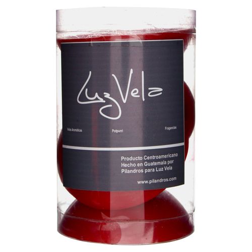 4Pack Vela Flotante Rojo Luz V