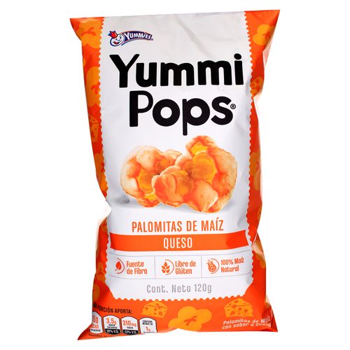 Snack Pops Yummies Queso - 120 g