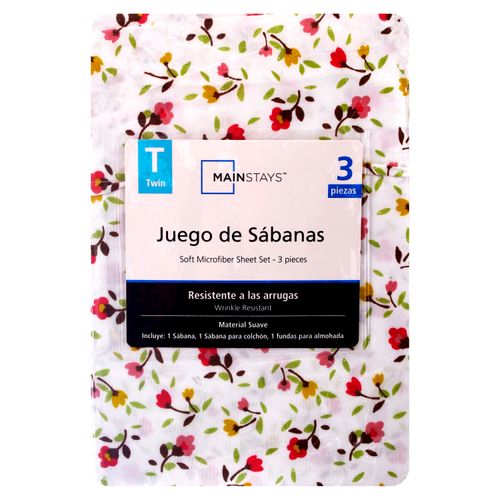 Mainstays Set Sabanas Gardenias Indiv