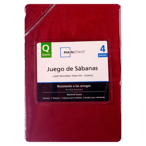 Mainstays Set Sabanas Corinto Queen