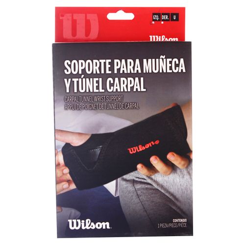 Soporte Wilson, para muñeca y túnel carpal izquierdo AW402 -Unitalla