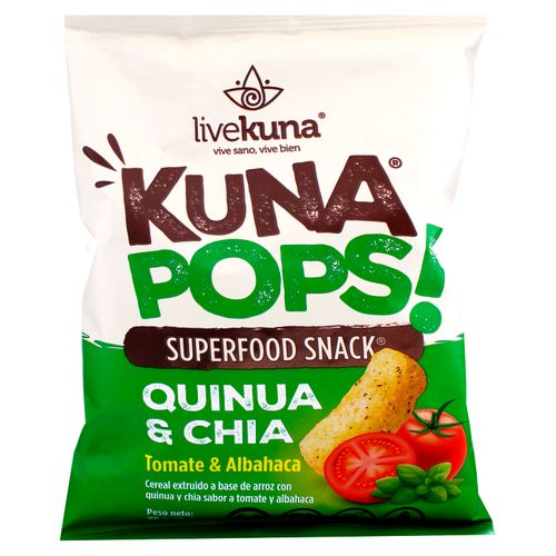 Snack Livekuna tomate y Albahaca -35 g