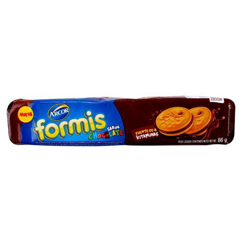 Galleta Arcor Formis Chocolate 86Gr