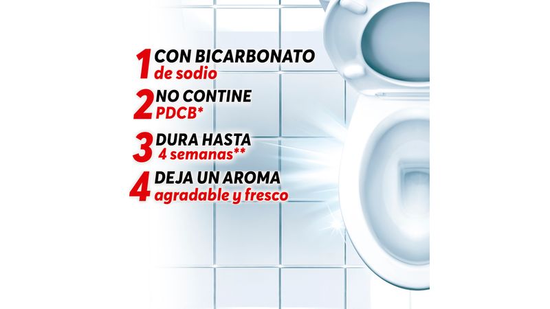 Comprar 2 Pack Pastilla Para Sanitario Harpic Flushmatic White & Shine -  45gr, Walmart Guatemala - Maxi Despensa