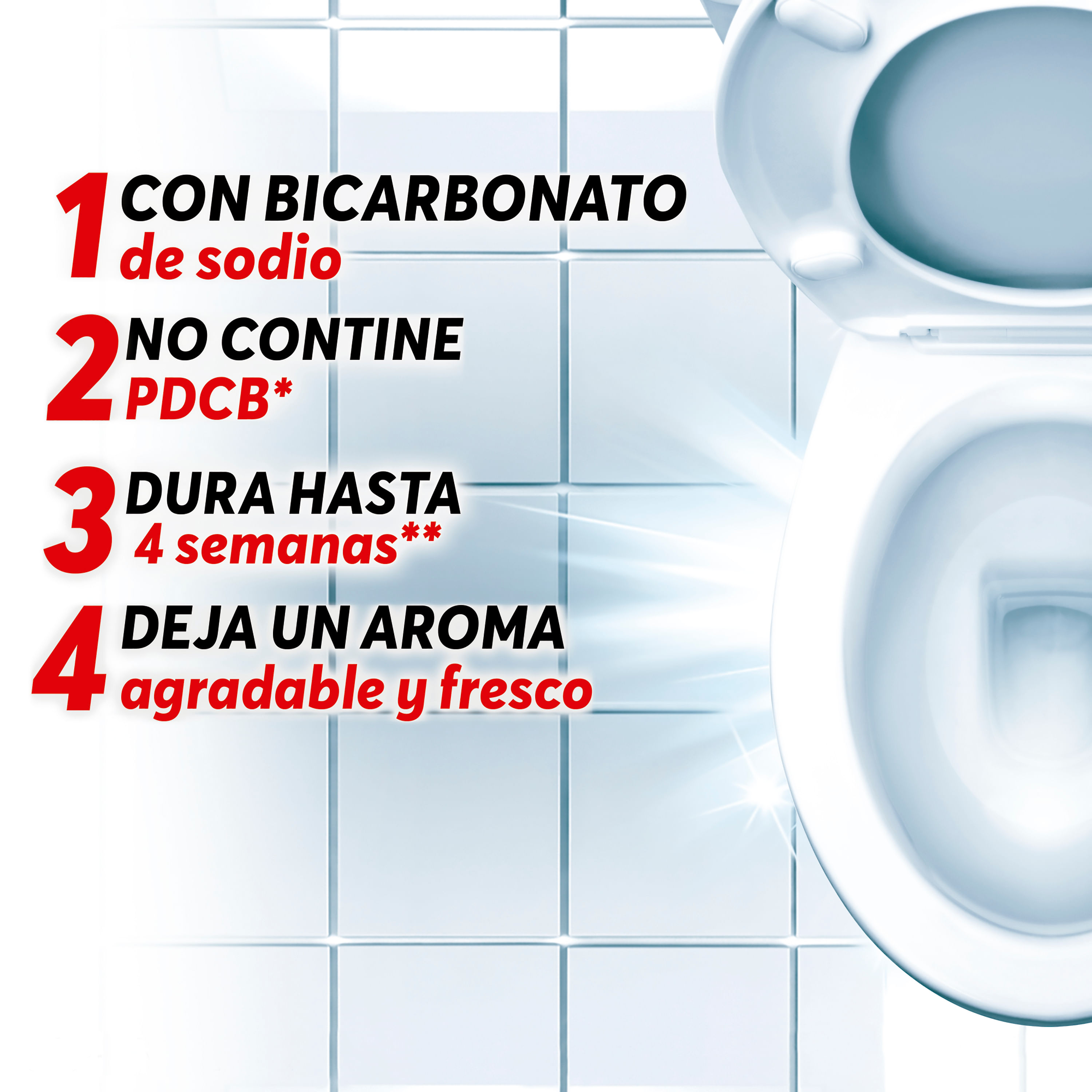 Comprar 2 Pack Pastilla Para Sanitario Harpic Flushmatic White & Shine -  45gr, Walmart Guatemala - Maxi Despensa