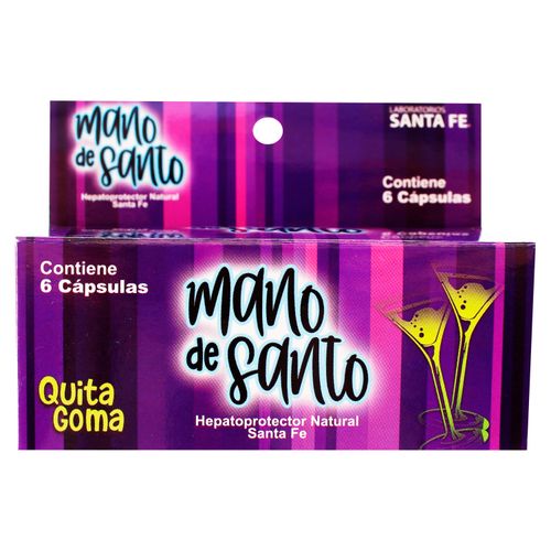Mano De Santo Hepatoprotector Natural - 6 Unidades