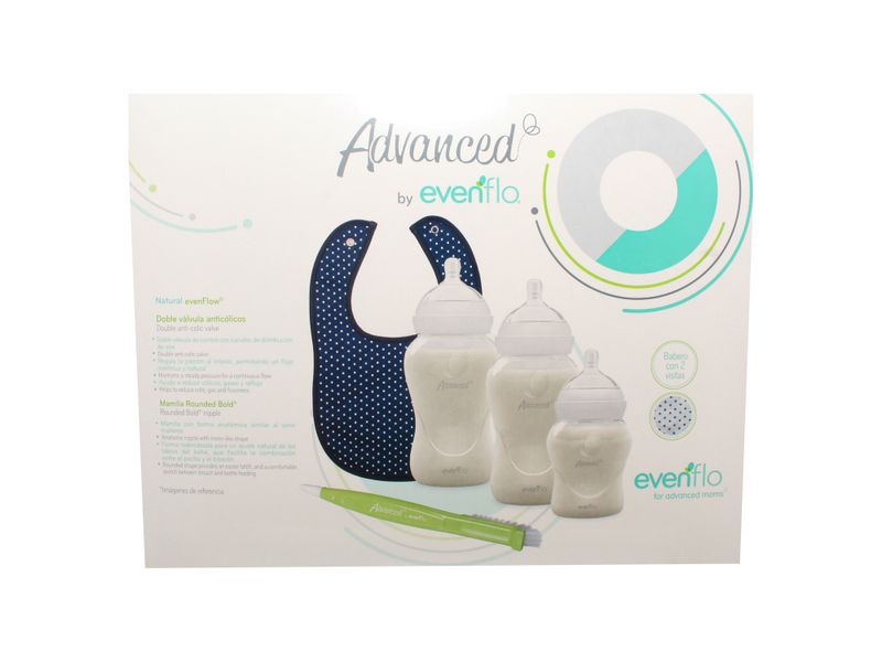 Paquete-Evenflo-De-Regalo-Advanced-Contiene-1-Biber-n150-ml-2-Biberones-270-ml-1Escobill-n-1-Babero-2-35914