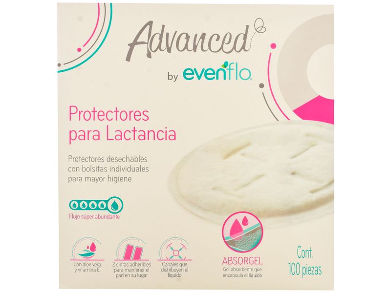 Pads-De-Lactancia-Evenflo-Advanced-100-Unidades-3-35907