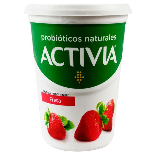 Yogurt Danone Activia Fresa Solido - 900gr