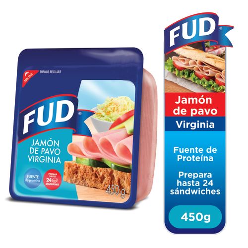 Jamón de Pavo Fud Virginia - 450gr