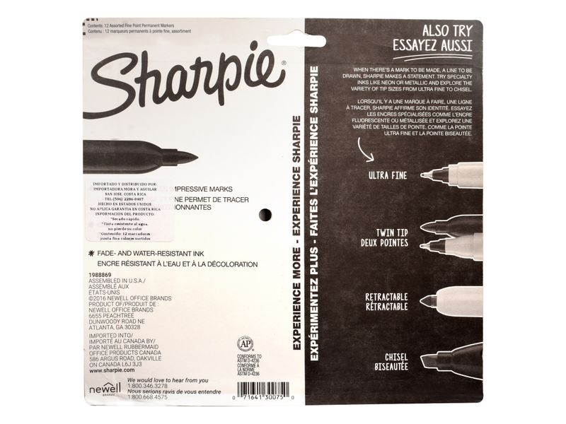 Marcador-Sharpie-Fine-Basicos-12-Unidades-3-6993