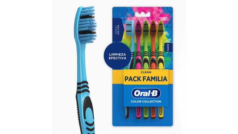☑ Oral-B Cepillo Dental Complete 5 Way Clean 44mm Duo - Comprar A Los  Mejores Precios