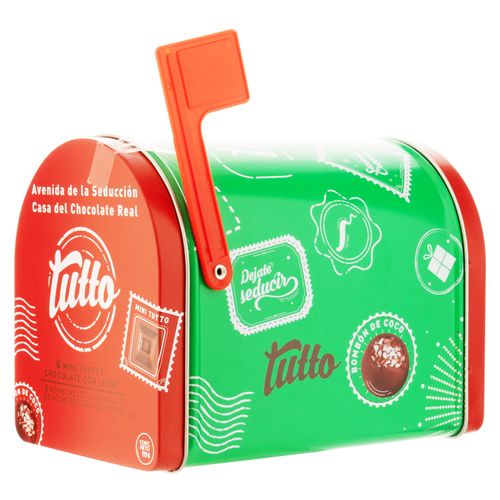Bombon Tutto Lata Buzon Coco Y Mini Leche - 119gr