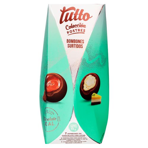 Chocolate Tutto Navidad  7 Unidades  - 93gr