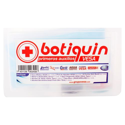 Botiquin Vesa Caja Plastica 1Ea