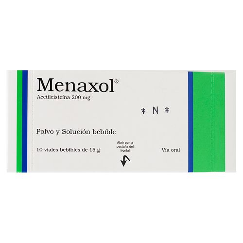 Menaxol Ampollas Una Caja