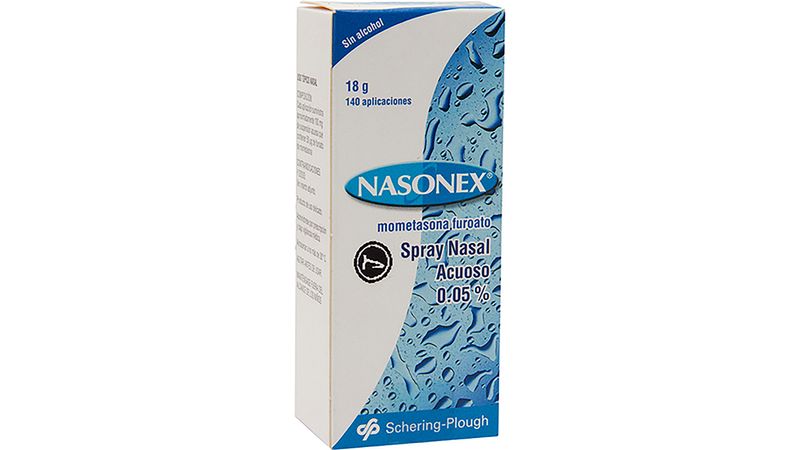 Suspensión Nasonex 0.05% Msd Nasal 60 Aplicaciones Spray X 10 G. -  Farmaexpress
